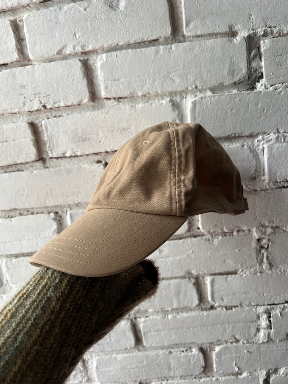 TNA cotton hat Classic Beige Cotton Baseball Cap - Unbranded